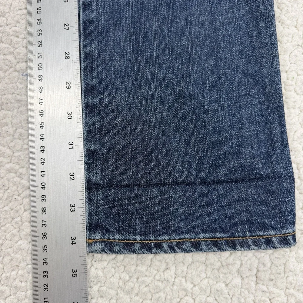 MOTHER Holy Rascal Straight Jeans Women's 30x34.5 Sample Y2K Designer Boho